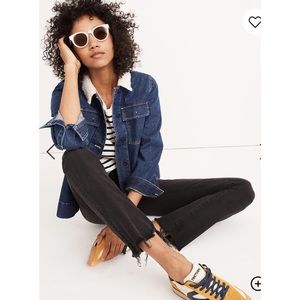 NWT Madewell Demi-Boot Jeans in Berkeley Black